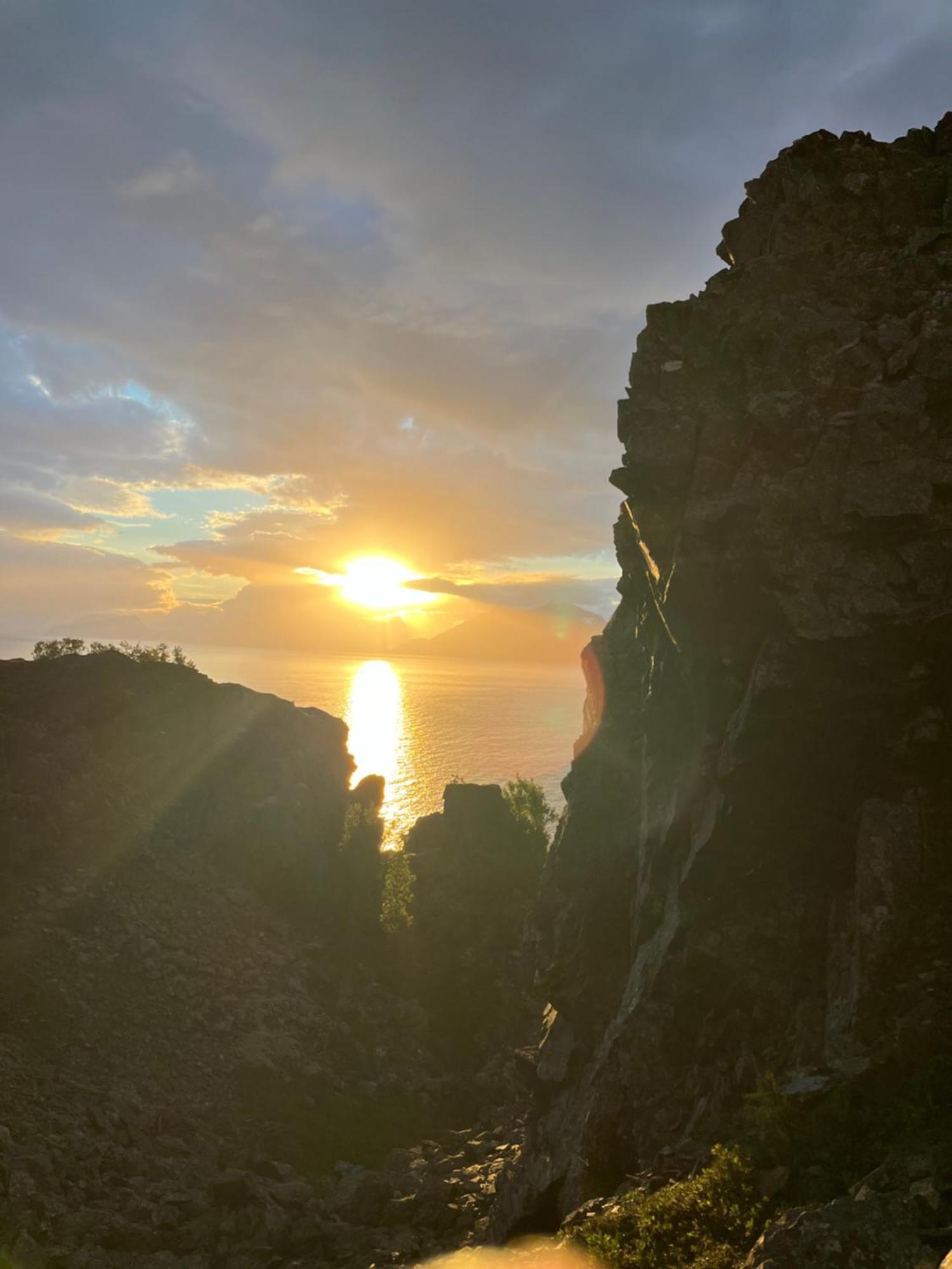 Hos Laura & Valdemar Villa Nord-Lenangen Dış mekan fotoğraf